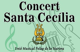 Concert Santa Cecilia 2015 de la Banda de Polop